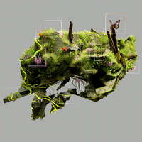 Un morceau de nature augmenté par des technologies