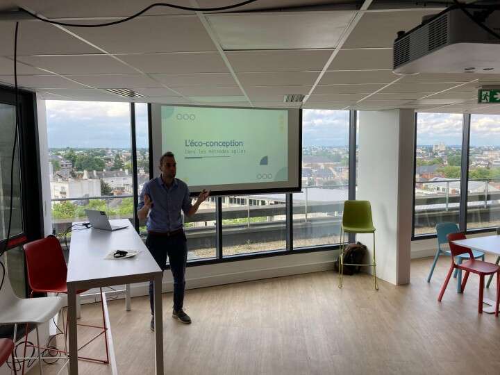 Conférence Eco-conception agile dans les locaux de Daveo Conférence Eco-conception agile dans les locaux de Daveo
