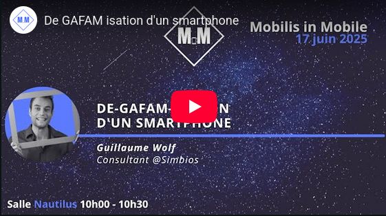 Miniature pour lancer la vidéo de la conférence à Mobilis in Mobile